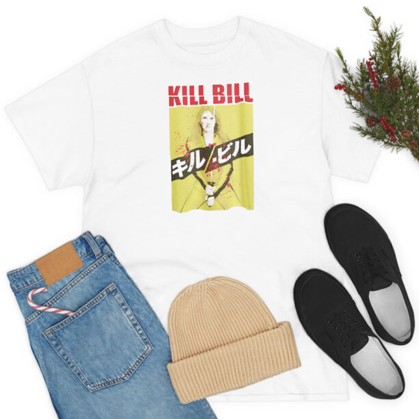 Vintage Movies Japanese Kill Bill T Shirt