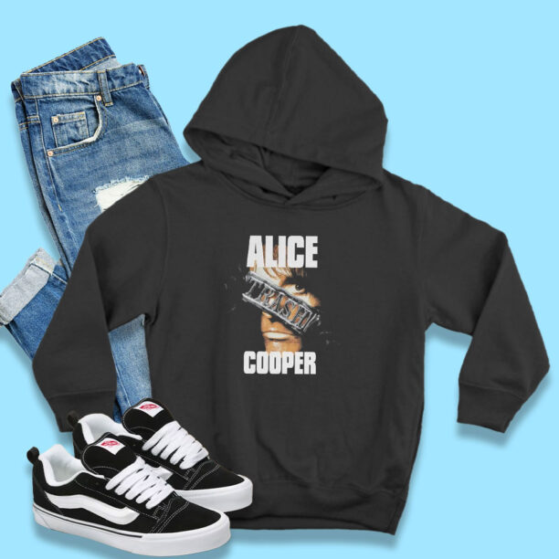 Alice Cooper 1990 Trashes America Tour Hoodie