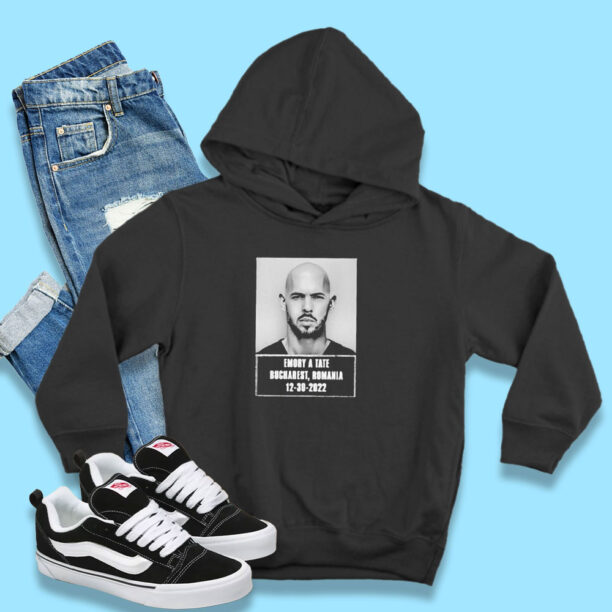 Andrew Tate Mugshot Free Top G Cobratate Hoodie