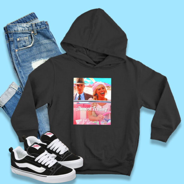 Barbenheimer Barbie Almost Friday Hoodie