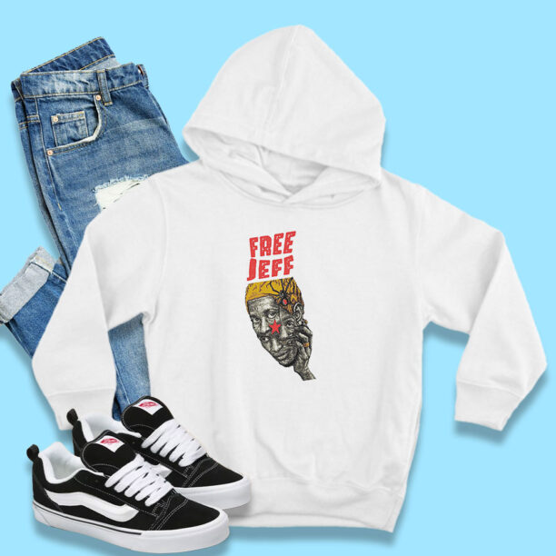 Free Jeffrey Graphic Hoodie