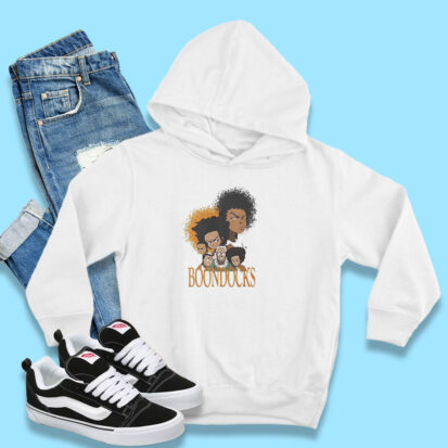 Funny Cartoon Family Boondocks Huey Hoodie