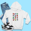 Haring Heroes Cartoon Hoodie