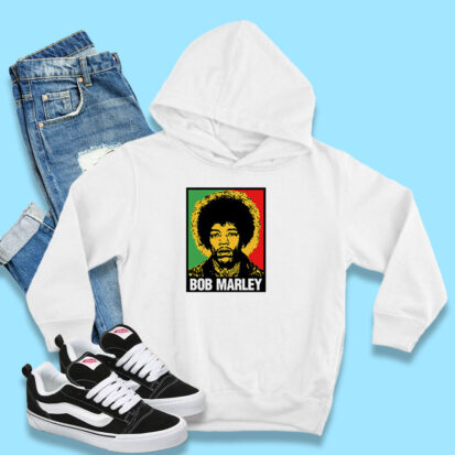 Jimi Hendrix Bob Marley Hoodie