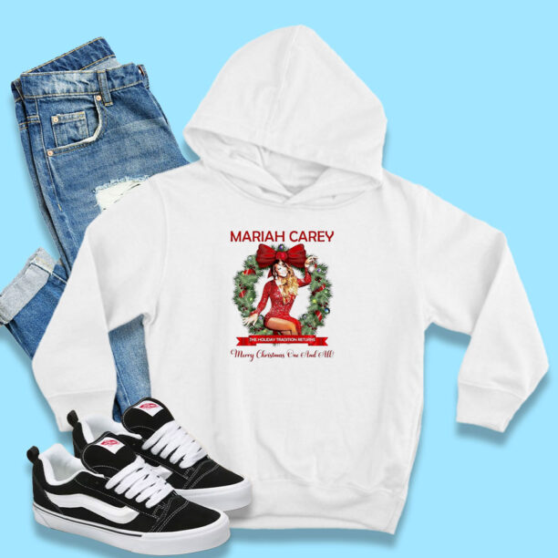 Mariah Carey The Holiday Tradition Returns Merry Christmas Hoodie