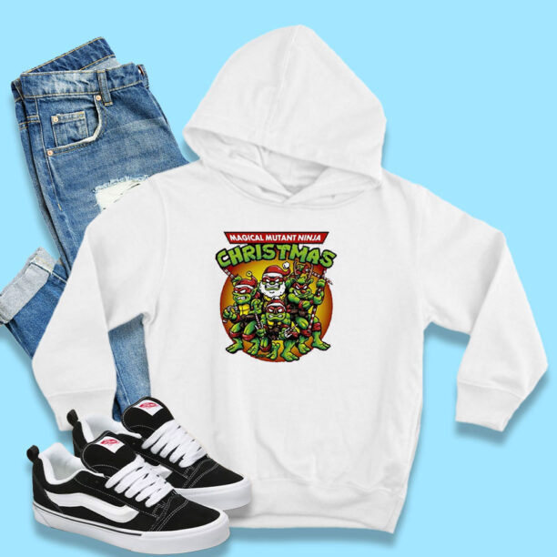 Ninja turtle Magical Mutant Ninja Christmas Hoodie