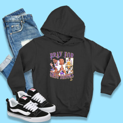 Pray for Greg Brooks picture Collage Hoodie