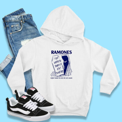 Ramones I Don’t Want To Be Buried in Pet Sematary Hoodie