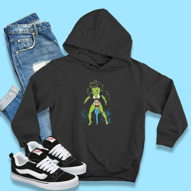 She Hulk Betty Boop Meme Hoodie