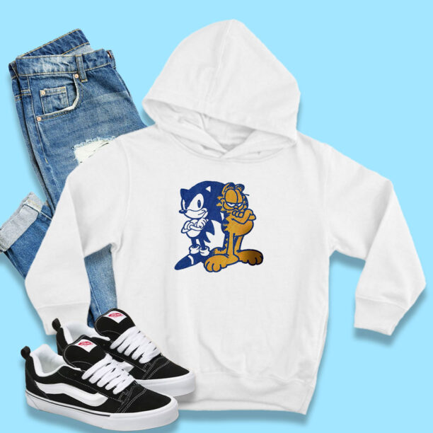 Sonfield Sonic And Garfield Hoodie