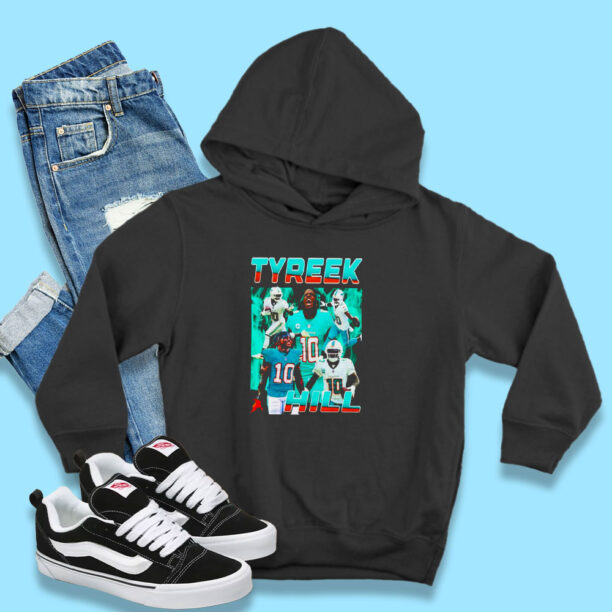 Tyreek Hill picture collage Hoodie