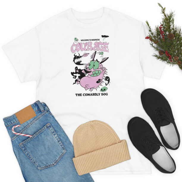 Courage The Cowardly Dog Monsters T Shirt