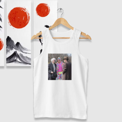 Albert Einstein Oppenheimer x Ken Barbie Funny Tank Tops