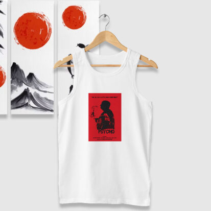 Alfred Hitchcock’s Psycho Movie Poster Tank Tops