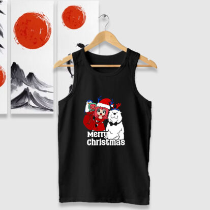 Anya Forger Christmas With Bond Tank Tops