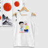 Betty Boop And Bart Simpson American Airlines Tank Tops