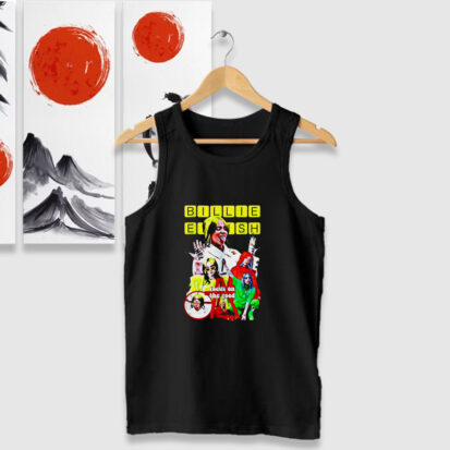 Billie Eilish Focus On The Good Graphic Tank Tops