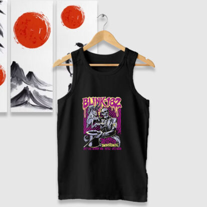 Blink 182 Motor Point Arena Vintage Tank Tops