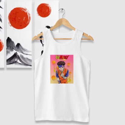 Dragon Ball Z X Lil Mosey Hip Hop Rapper Tank Tops