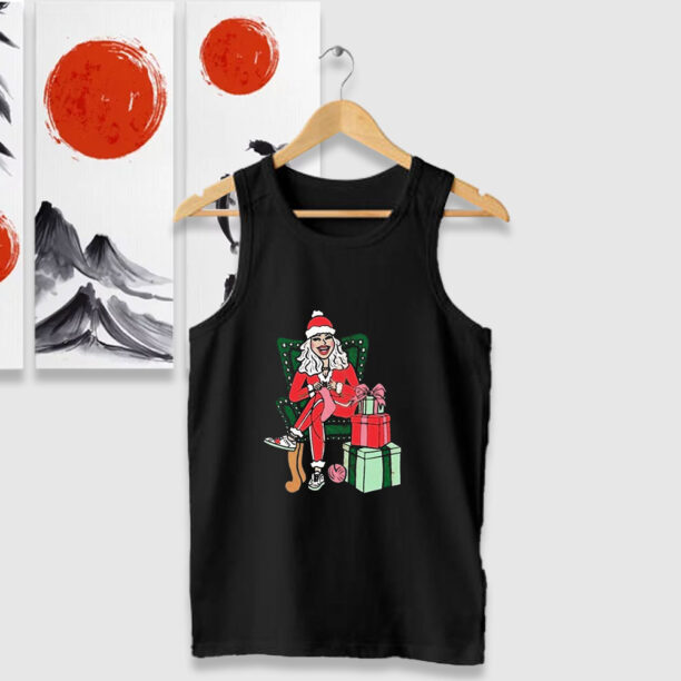 Fleece Navidad Merry Christmas Tank Tops