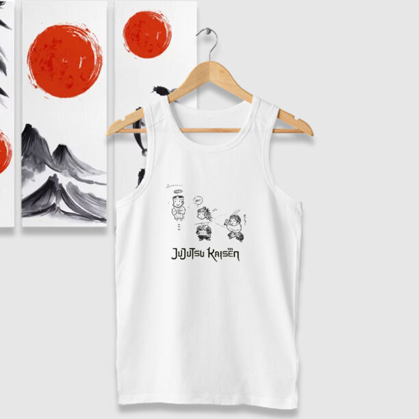 Geto Suguru vs Takaba But Yuta Okkotsu Anime Tank Tops