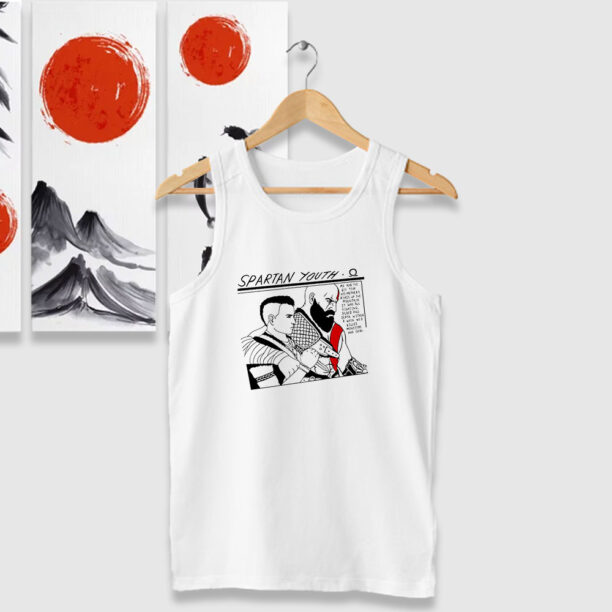 God of War Sonic Youth Funny Tank Tops