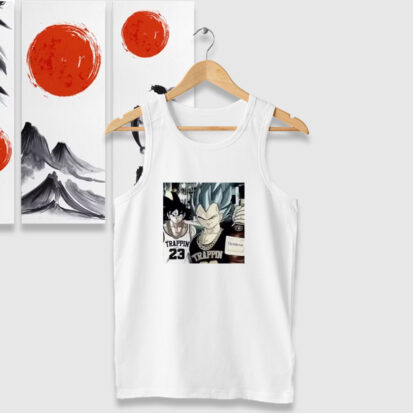 Goku Trappin And Vegeta Dragon Ball Tank Tops