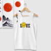 Harry Styles Love Smiley Ringer Tank Tops