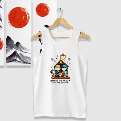 Jesus Is The Reason For The Season Snoopy Tank Tops