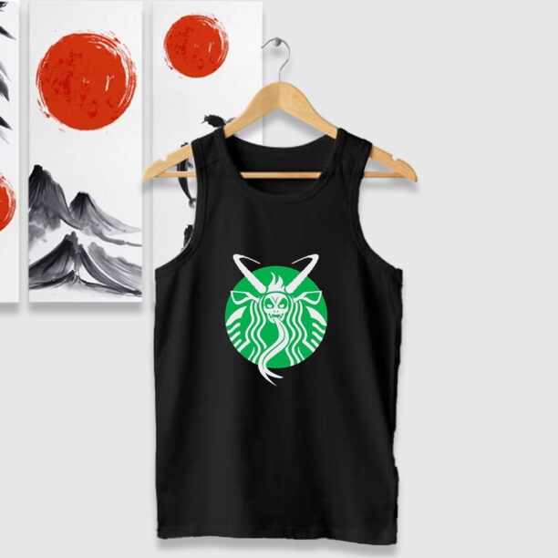 Krampus Presso StarBucks Parody Tank Tops