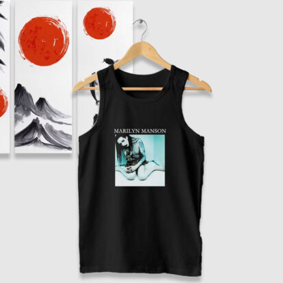 Marilyn Manson With Baby Deer Tank Tops