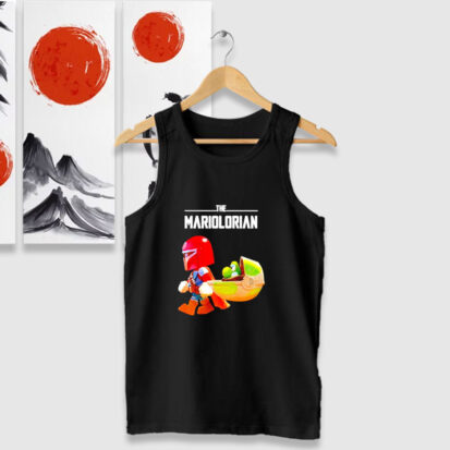 Mario Game Funny Collab The Mariolorian Tank Tops