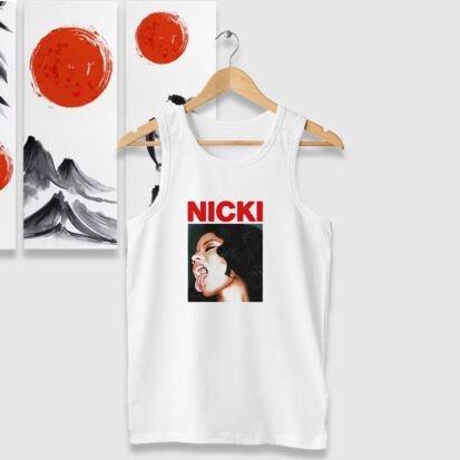 Nicki Minaj Sticking Out Tongue Tank Tops