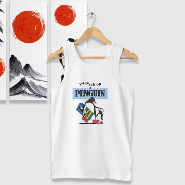 Penguin Chocolate Biscuit Bar Retro Tank Tops