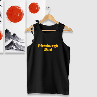 Pittsburgh Dad Logo Tank Tops