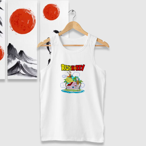 Rick and Morty Dragon Ball Z Tank Tops