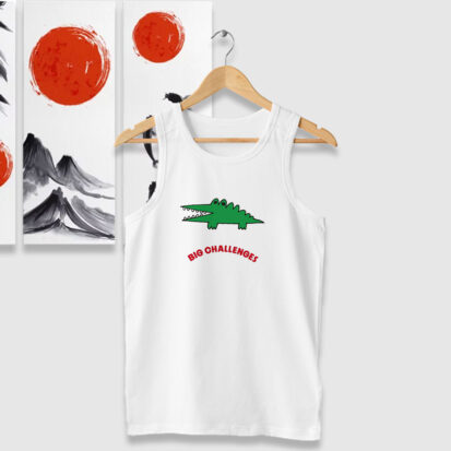 Sanrio Big Challenges Crocodile Tank Tops