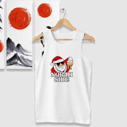 Santa Claus The North Side Tank Tops