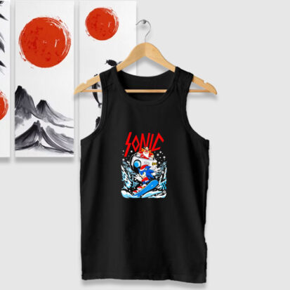 Sonic Egg Kringle Christmas Tank Tops