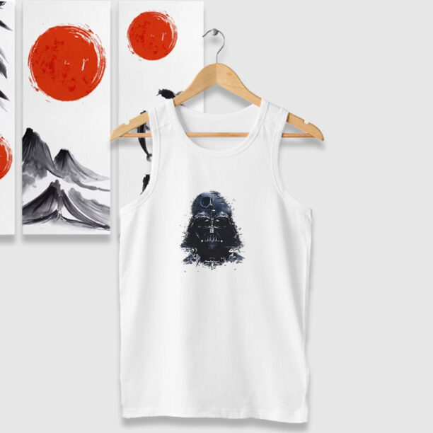 Star Wars Darth Vader Death Star Tank Tops