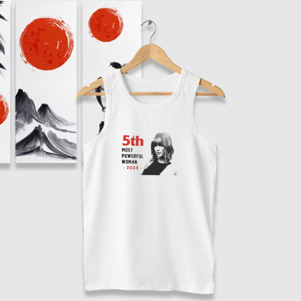 Taylor Swift 5th Most Powerful Woman 2023 Tank Tops