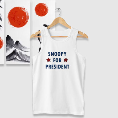 The Simpsons Snoopy For President Tank Tops