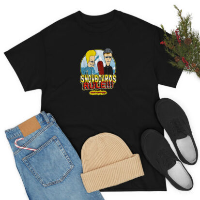 Beavis And Butt Head Snowboards Rule T Shirt