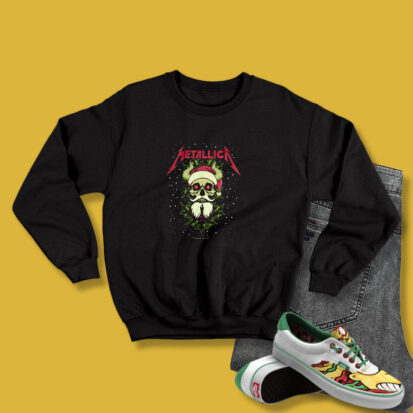 METALLICA Santa Horns Sweatshirt