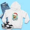 Van Gogh In Santa Hat Hoodie