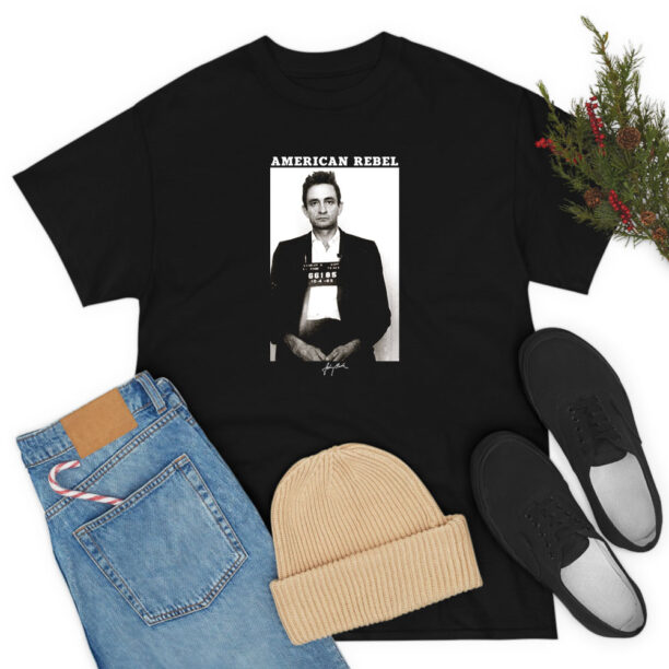 Johnny Cash Mug Shot T Shirt