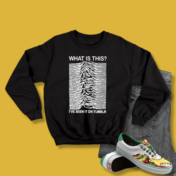 Joy division I've Seen On Tumblr Sweatshirt