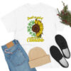 Just A Girlho Loves Cannabis And Sunflower T Shirt