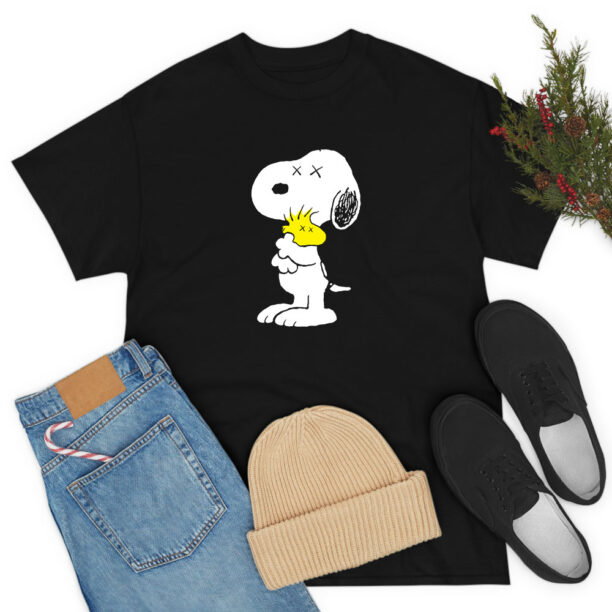 KAWS Uniqlo Peanuts Snoopyoodstock Collabs T Shirt