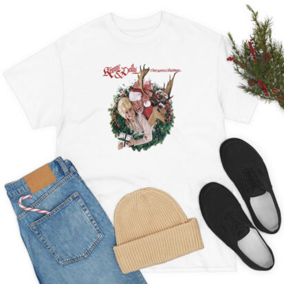 Kenny and Dolly Parton Once Upon a Christmas T Shirt